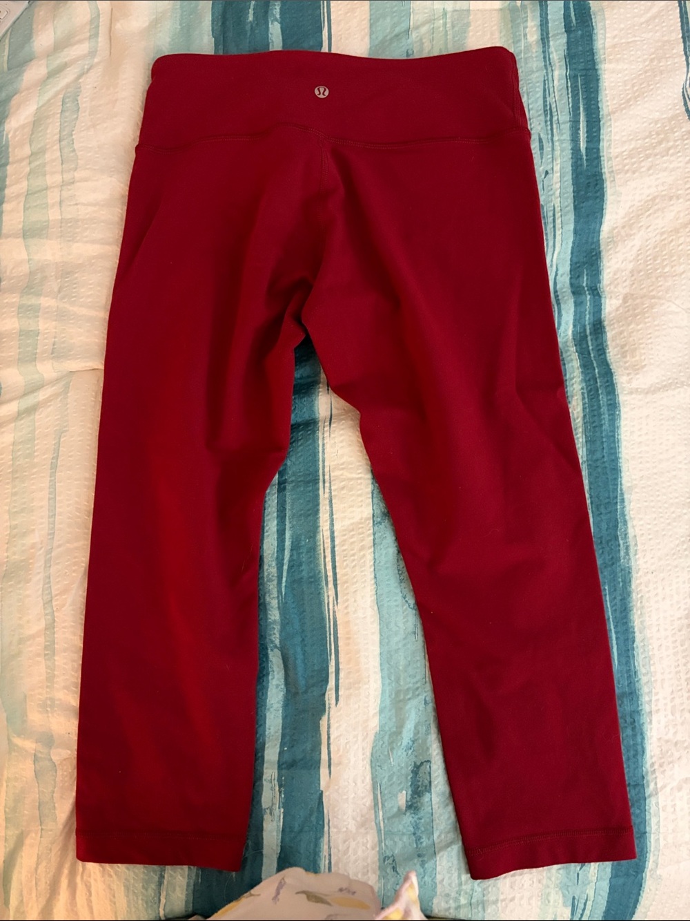 Lululemon Wunder Under Crop Luon - Size 8
